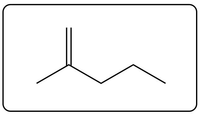 Structure of the major product from methylation of pentan-2-amine.