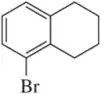 Chemical structure of a brominated compound with a bromine atom attached to a benzene ring.