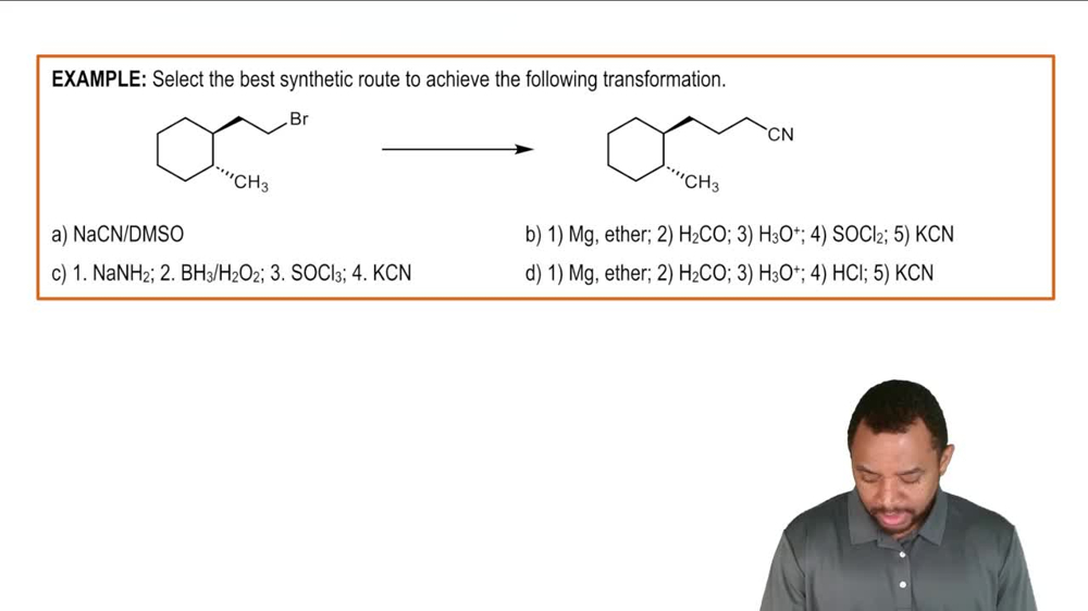 Review of Nitriles Example 1