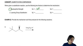 How do we predict if the mechanism is SN1 or SN2?