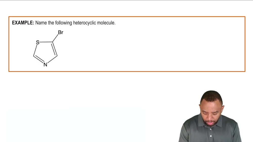 Nomenclature of Heterocycles Example 2