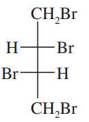 Fischer projection showing asymmetric carbon atoms, labeled (R) and (S), with mirror planes and chiral/achiral designations.