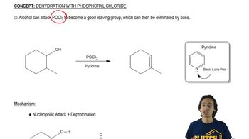 General Reaction of Dehydration with POCl3