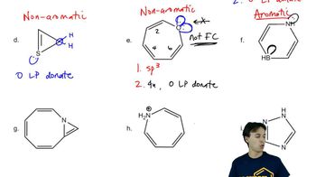 Determine heterocycle aromaticity