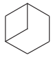 Line drawing of a bicyclic compound with labeled sections for naming.