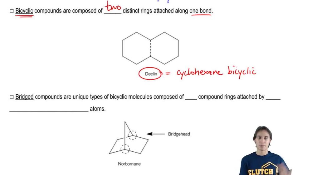What is a bicyclic molecule?
