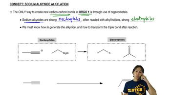 Sodium Alkynide Alkylation