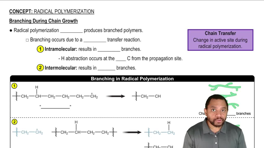 Radical Polymerization Concept 5