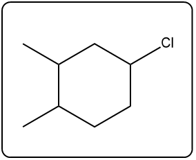 Chlorinated product formed from the intermediate after reaction.
