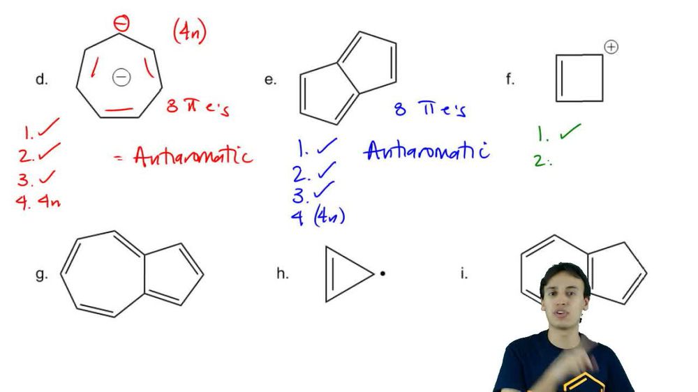 Determine the aromaticity