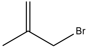 Chemical structure with bromine indicating a substrate for E2 elimination reactions.