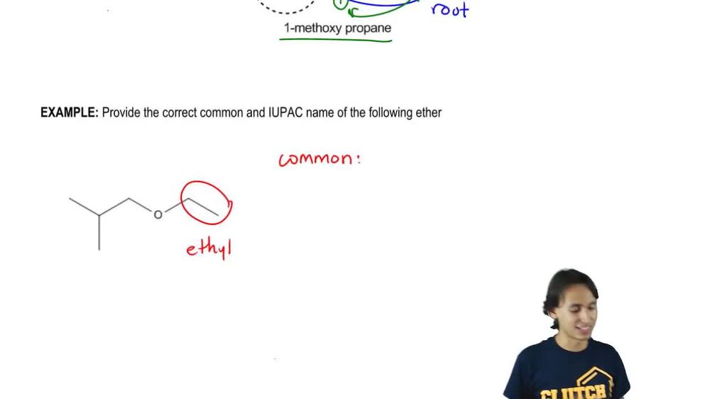 Provide the correct common name of the following ether.