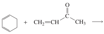 Chemical reaction diagram showing benzene and an alkene reacting to form a bridged product.