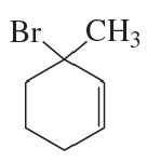 Chemical structure of a brominated aromatic compound with a methyl group, illustrating conjugated hydrohalogenation.