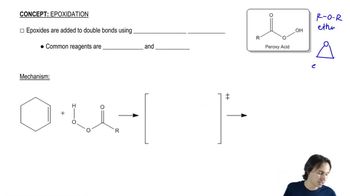 General properties of epoxidation.
