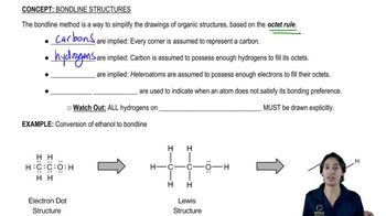 How bondline is different from Lewis Structures.