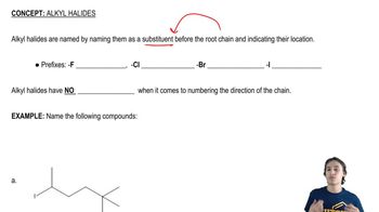 How to name alkyl halides