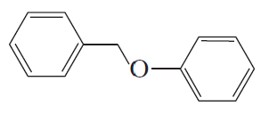 Chemical structure of an ether with two phenyl groups connected by an oxygen atom.