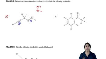 Sigma bonds and pi bonds