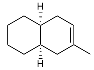 Alkene structure for epoxide reaction with m-CPBA in organic chemistry.