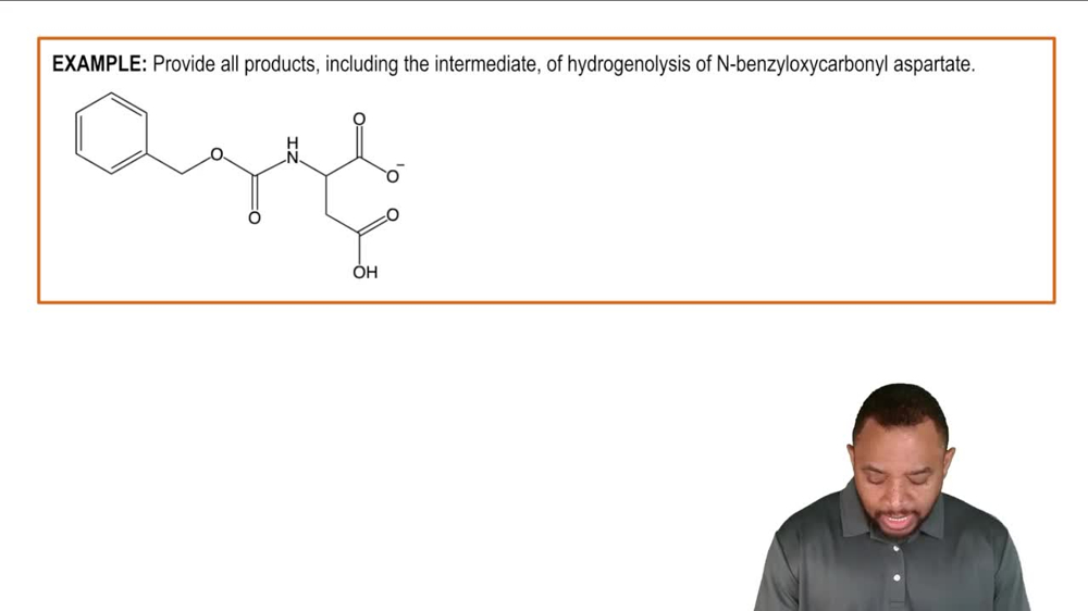 Reactions of Amino Acids: Hydrogenolysis Example 2