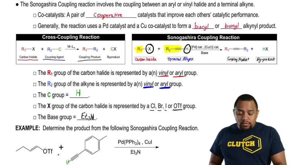 Sonogashira Coupling Reaction Example 1
