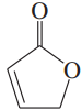 Lewis structure of a compound showing functional groups, including a carboxylic acid and a branched carbon chain.