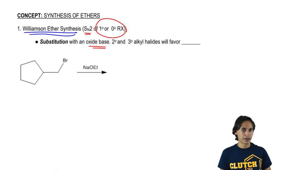 The Mechanism of Williamson Ether Synthesis.