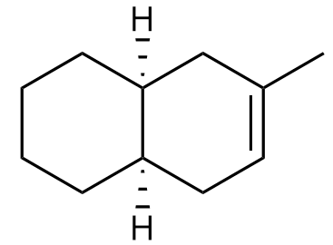 Chemical structure of a compound reacting with Cl2 and H2O in organic chemistry.