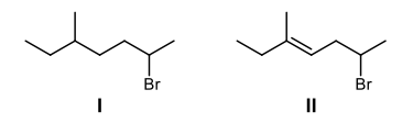 2 alkyl halide molecules