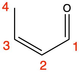 Chemical structure showing C-O and C-C bonds for resonance structure review.
