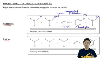 Stability of Conjugated Intermediates