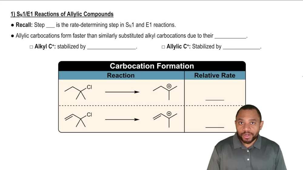 Reactions at the Allylic Position Concept 2