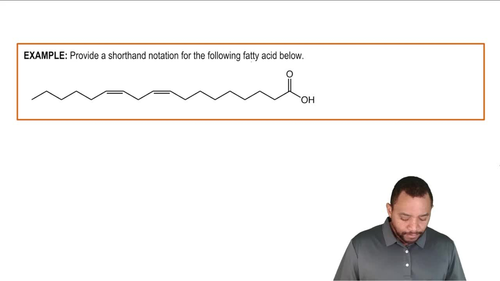Fatty Acids Example 3