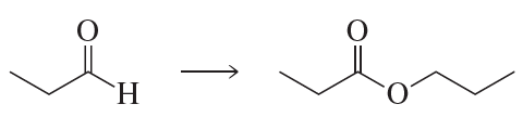 Reaction diagram showing the conversion of a carboxylic acid and alcohol into an ester via Fischer esterification.