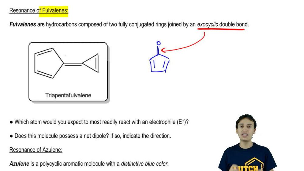 Resonance of Fulvalenes