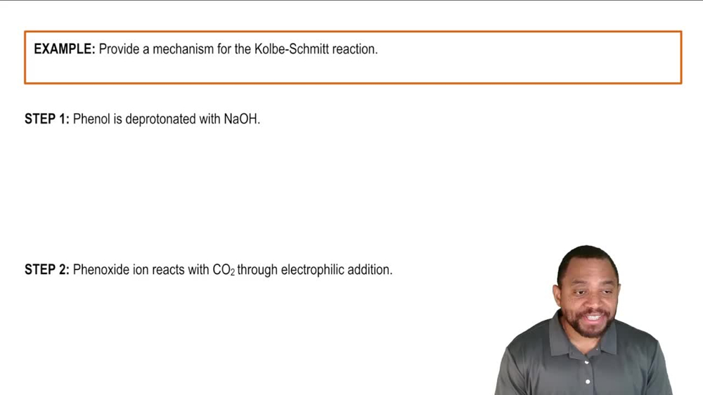 Kolbe-Schmidt Reaction Example 1