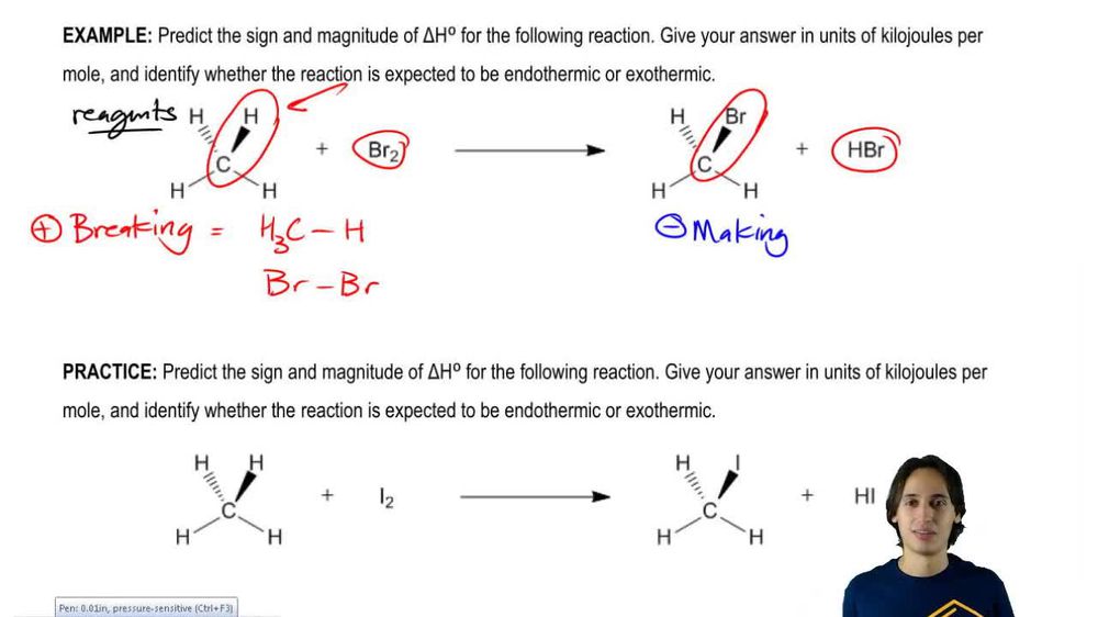 Calculating Enthalpies