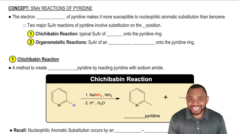 SNAr Reactions of Pyridine Concept 1
