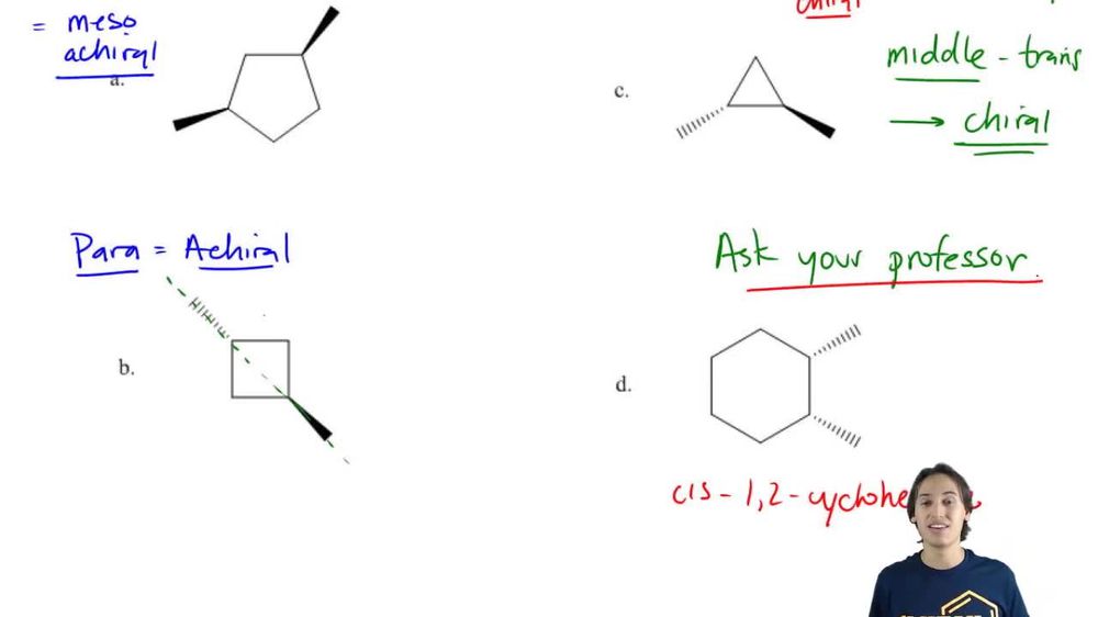 Is the following disubstituted cyclohexane chiral?