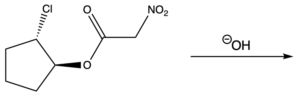 Chemical reaction diagram showing reactants and products for condensation reactions.