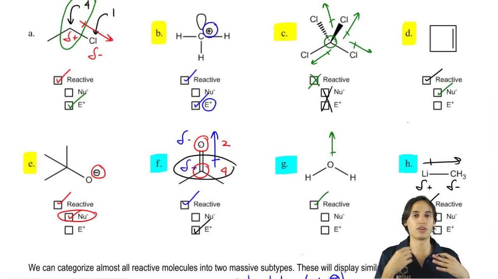 Nucleophile or Electrophile