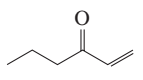Chemical structure of a compound with an oxygen atom, used for predicting lmax in conjugated systems.