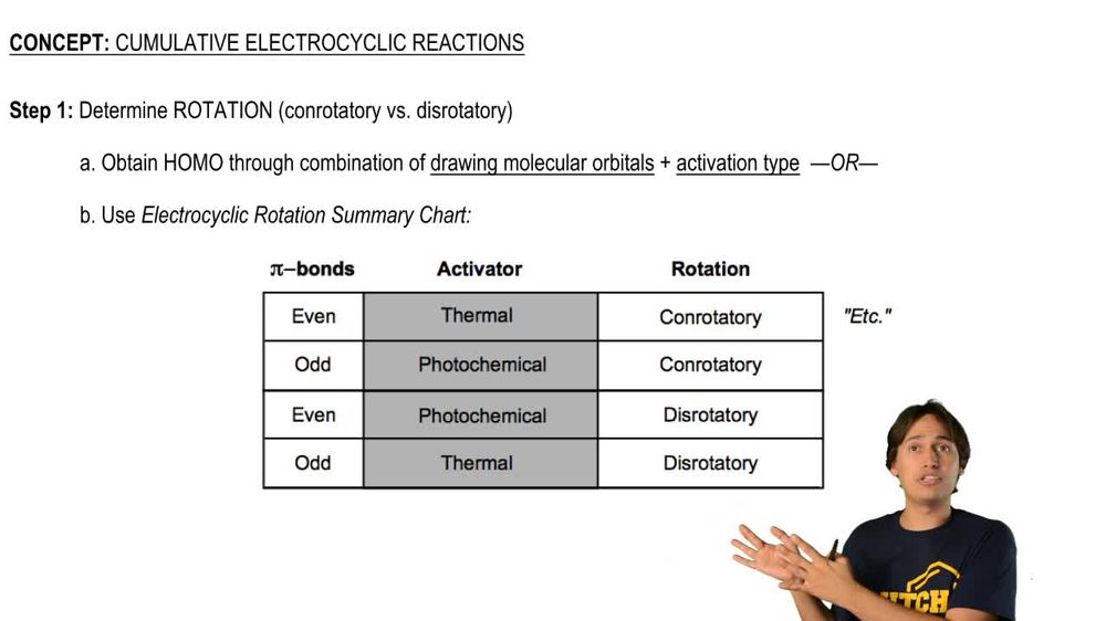 Two Steps to Predicting Any Electrocyclic Products