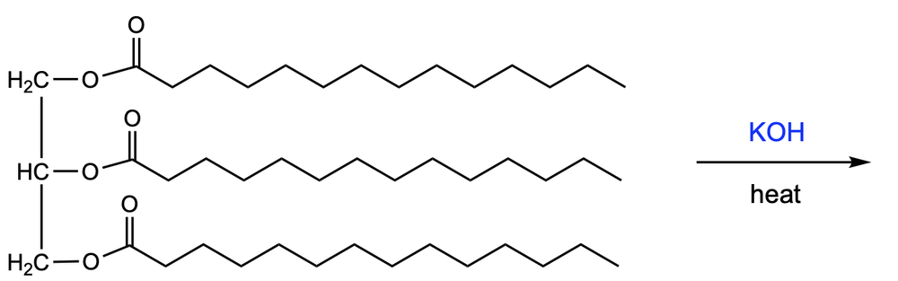 saponification reaction