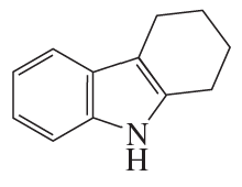 Chemical structure of an imine compound with a nitrogen atom and adjacent aromatic rings.