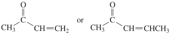 Comparison of two chemical structures to determine which conjugated intermediate is more stable.