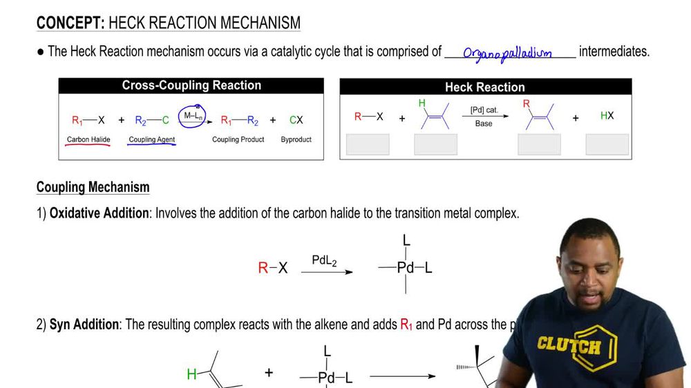 Heck Reaction Mechanism