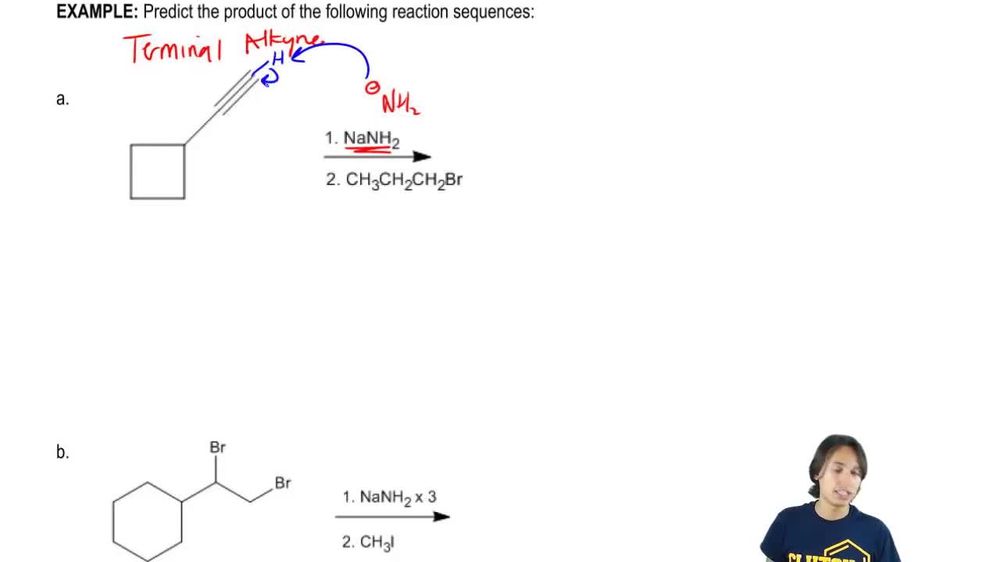 The mechanism of akynide synthesis.