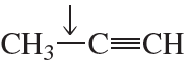 Diagram showing a carbon-carbon bond with a dipole direction indicated, highlighting electronegativity differences.